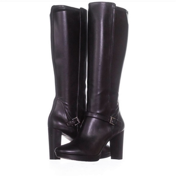 Nine West Shoes - 🎉HP 🎉Nine West tall black heeled boots, size 8